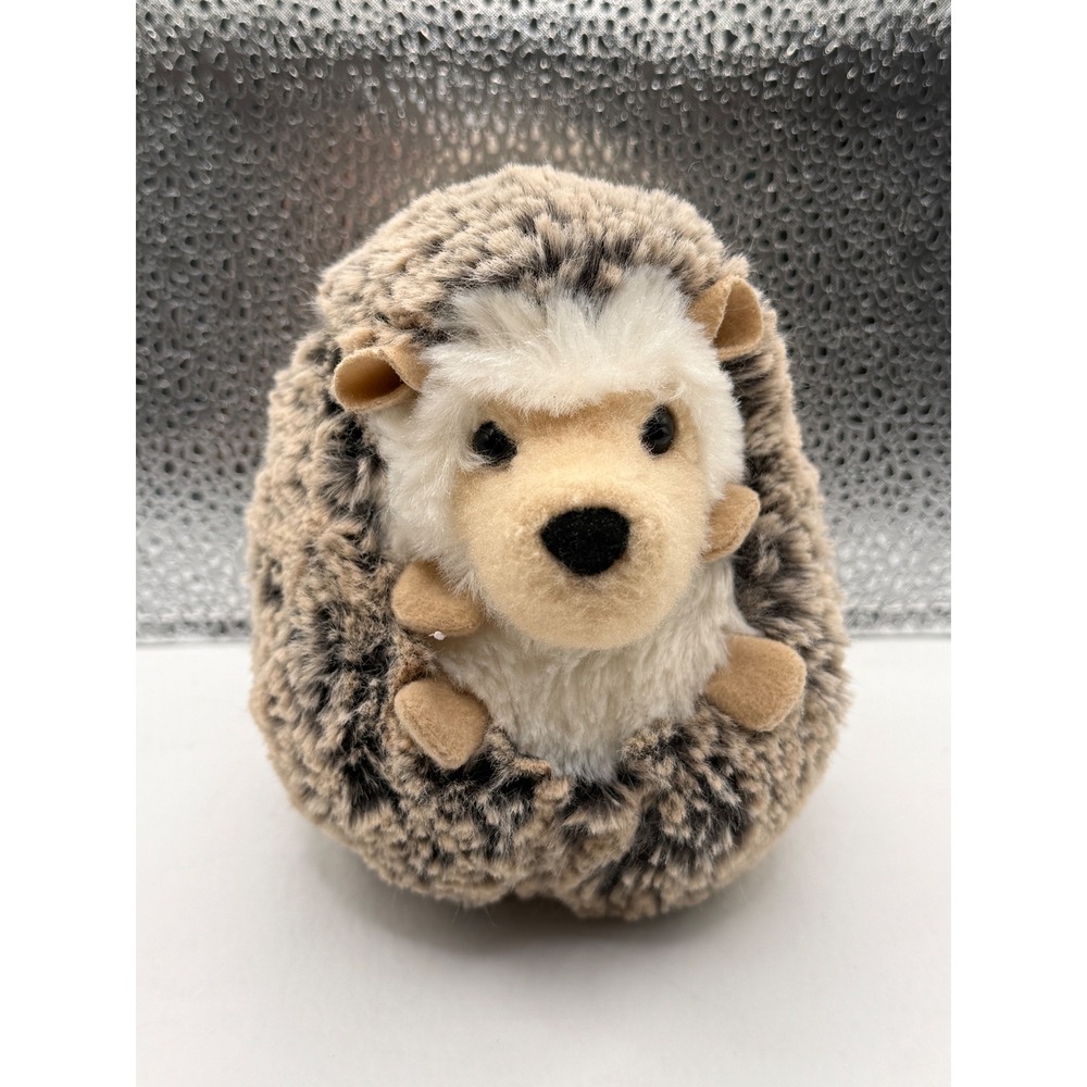 Douglas Cuddle Toys Hedgehog Plush Stuffed Animal Toy Brown Tan Small